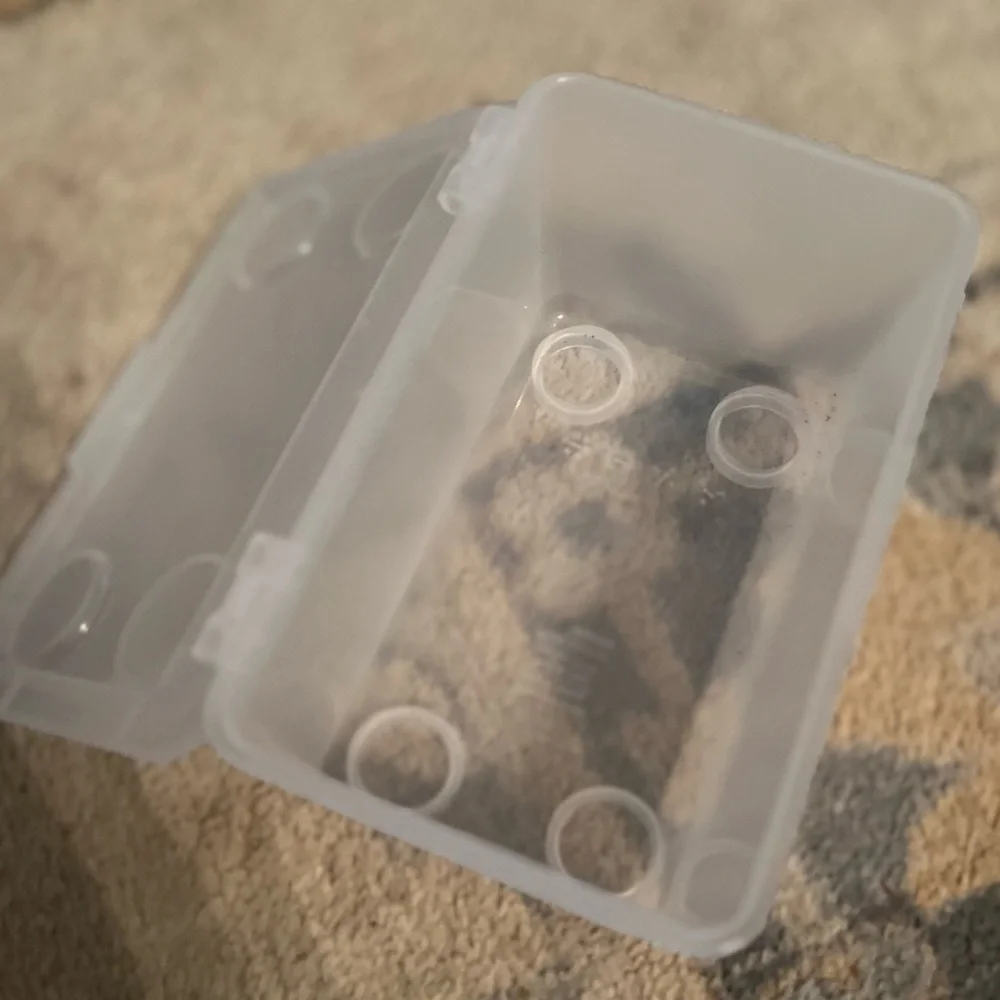 IKEA GLIS Box with Lid, Clear, 3 boxes